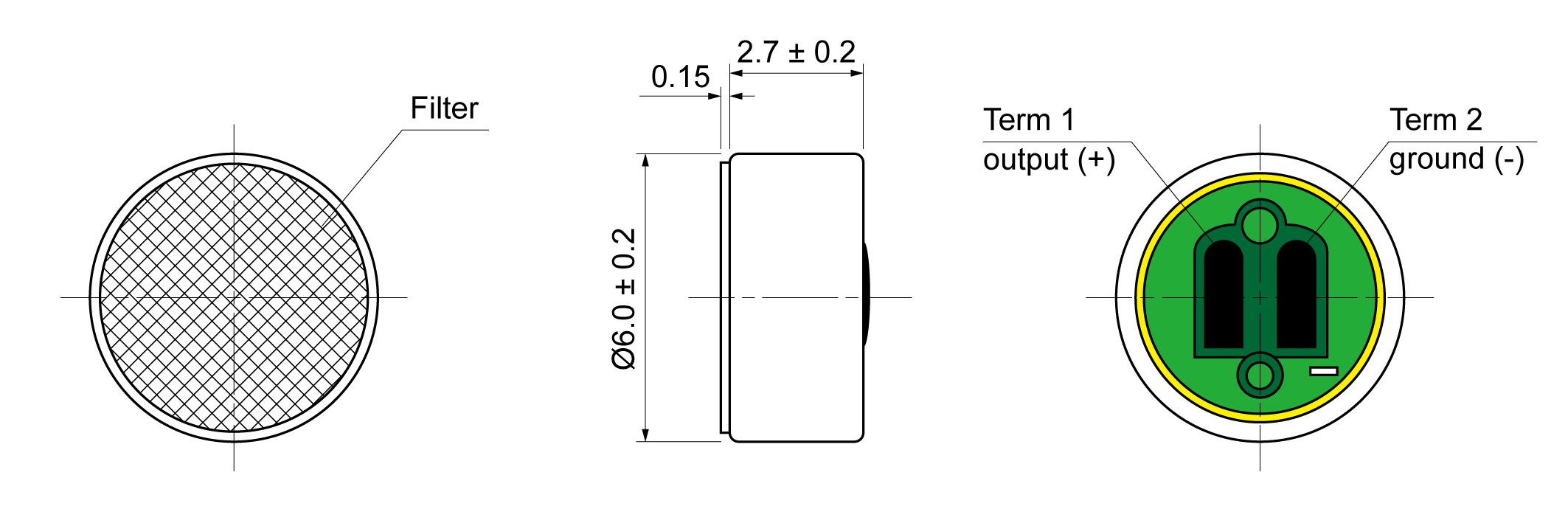 CMU6027-2022-303S-33 Mechanical Drawing